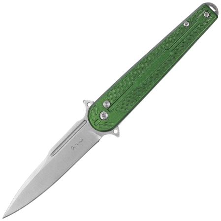 Nóż składany Martinez Albainox Green Aluminium, Satin 3Cr13Mov (25042)