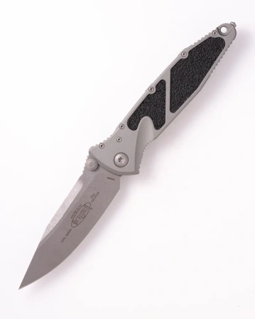 Nóż składany Microtech Socom Elite S/E-M Natural Clear Aluminum, Apocalypotic M390MK by Tony Marfione (160-10APNC)