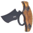Kubey Stheno Knife Yellow Ultem, Blackwashed 14C28N by MUZI Design (KU404E)