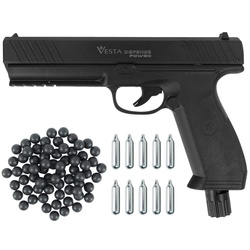 RAM Set 02: Vesta Defence PDW50 .50 cal 17J pistol, 100 rounds, 10 CO₂ cartridges
