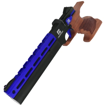 Pistolet wiatrówka PCP Reximex RPA Race Blue 4.5 mm z regulatorem