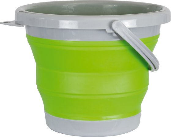 Wiaderko składane Barbaric ABS/ Rubber Green 5.0L (40117)