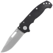 Demko MG AD20S Clip Point Black G10, Stonewashed MagnaCut by Andrew Demko (MGAD20S-MAG-BKG10-CP)