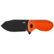 Nóż składany Kubey Master Chief Orange G10, Blackwashed 14C28N by Keanu Alfaro (KU358O)