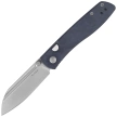 Kizer Renissance Knife Blue Richlite, Satin N690 by Caleb Waldman (V3698A3)