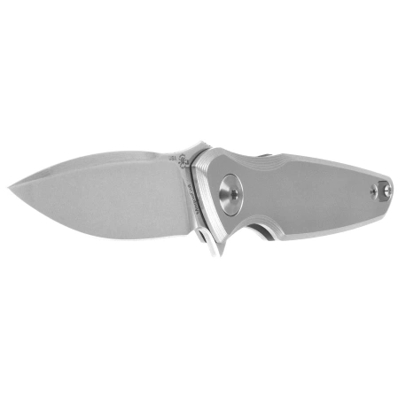 Spartan Blades Pandia Knife Gray Titanium, Stonewashed MagnaCut by Curtis Iovito (SF16SW)
