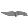Bestech Samari Grey Titanium, Bead Blasted/Stonewashed M390 by Kombou Knife (BT2009A)