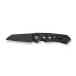 Civivi Pragma Prime Knife Black Aluminum, Black Stonewashed 14C28N (C24067-1)