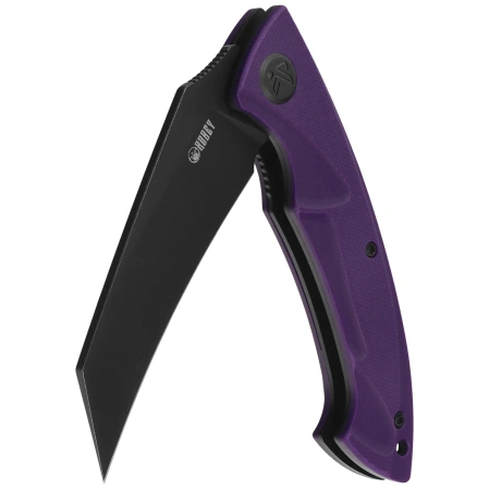 Kubey Anteater Knife Purple G10, Blackwashed 14C28N (KU212M)