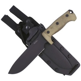 LionSteel M7B, Green Micarta, Black Sleipner (M7B CVG)