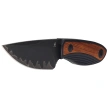 Kizer Finch Knife Black G10/Mkuruti Wood, Acid Washed 3-layer Composite Steel by Vincent Rizzo (1134A1)