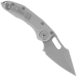 Nóż automatyczny Microtech Stitch S/E-A Natural Clear Aluminum, Apocalyptic M390MK by Borka Blades and Tony Marfione (169-10APNC)