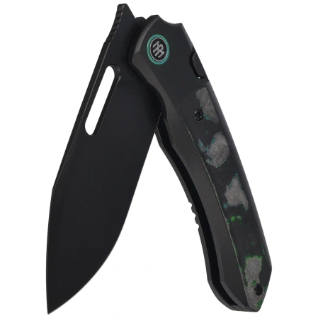 Nóż składany Remette Orca Black Titanium/Kelp Bed CamoCarbon, Black DLC Pearlescent M390 (ORCAKDD)