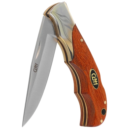 Nóż składany Herbertz CJH Cocobolo Wood/Nickel Silver, Satin 440A (10000669)