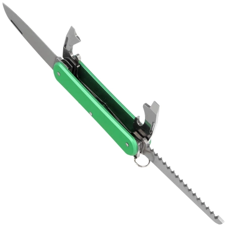 Scyzoryk Fox Vulpis S4 OD Green Aluminium, Polished N690Co (FX-VP130-S4 OD)