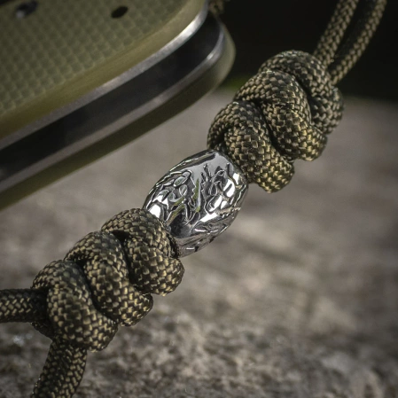 Przywieszka do noża M-Tac Zeus Stainless Steel Olive paracord (10296101)