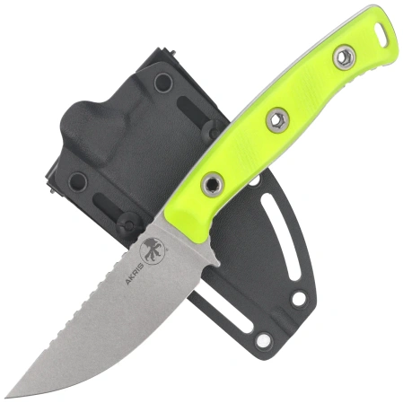 Nóż Microtech Akris S/E High Visibility G10, Stonewashed M390MK by Tony Marfione (95-10HV-5)