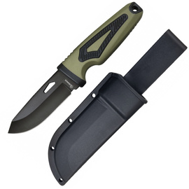 Martinez Albainox Knife Green/Black ABS, Black 3Cr13Mov (32641)