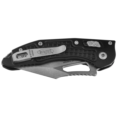 Microtech M-Stitch Ram-Lok S/E Knife Black Frag Aluminium, Apocalyptic M390MK by Borka Blades and Tony Marfione (169MRL-10APFR)
