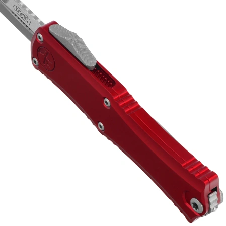Microtech Hera II Mini Knife Bayonet Merlot Aluminum, Apocalyptic M390MK by Tony and Sean Marfione (1701M-10APMR)