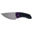 Nóż Kizer MoMo Fix 3 Purple-Black G10, Stonewashed AEB-L by Vladimir Legachev (1124A3)