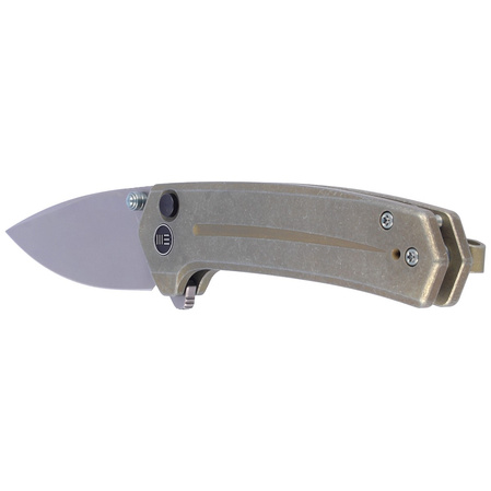 Nóż składany WE Knife Culex Green Titanium, Silver Bead Blasted CPM 20CV (WE21026B-5)