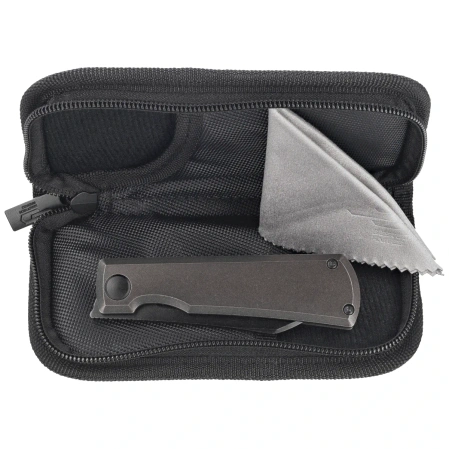 Bestech Bruv Knife Black Bronze Titanium, Black Stonewashed M390 by Galovic Design (BT2401B)