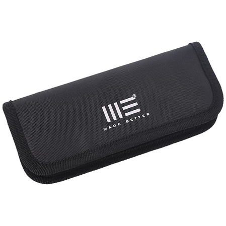 Nóż składany WE Knife Gnar Black Titanium, Black Stonewashed CPM S35V by Matt Degnan (917B)