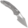 Microtech M-Stitch Ram-Lok S/E Knife Natural Clear Frag Aluminium, Apocalyptic M390MK by Borka Blades and Tony Marfione (169MRL-10APFRNC)