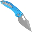 Microtech Stitch-A S/E Automatic Knife Blue Aluminum, Apocalyptic M390MK by Borka Blades and Tony Marfione (169-10APBL)