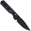 Nóż składany Kizer Militaw 315 KwikSwap Black Aluminium / Purple Haze Fat Carbon, Matte DLC Ultra ELMAX by Jonathan Styles (Ki3634.31CDA1)