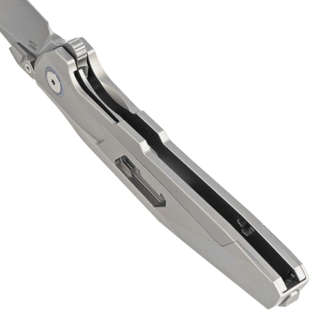 Rike Knife Shadow RK-Shadow-S-P Gray Titanium, Satin M390