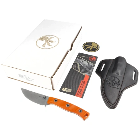 Nóż Microtech Akris S/E Ember G10, Stonewashed M390MK by Tony Marfione (95-10EM-1)