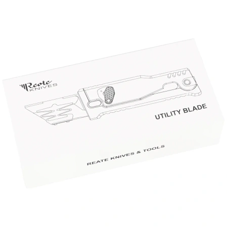 Nóż grawitacyjny Reate EXO-U Black with green hole Aluminium, Stainless Steel (EXO-U BK.GR)