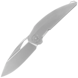 Nóż składany Rike Knife RK-Tissot 2-P Gray Titanium, Bead Blasted M390