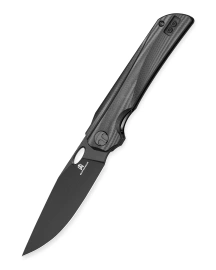 Nóż składany Bestechman Smuga Black G10, Black PVD AEB-L by Kombou (BMK22E)
