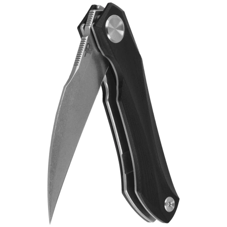 Nóż składany Bestech Ivy Black G10, Stonewashed 14C28N by Ostap Hel (BG59A)