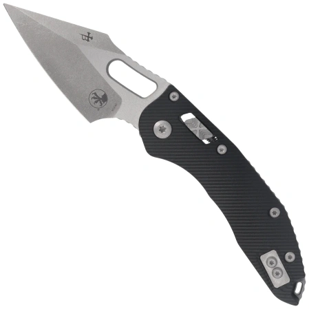 Nóż składany Microtech Stitch Ram-Lok S/E Fluted Black Aluminium, Stonewashed M390MK by Borka Blades and Tony Marfione (169RL-10FL)