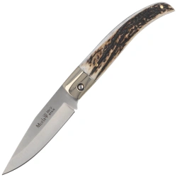 Nóż składany Muela Artisan P-8VA Deer Stag, Satin MoVa 1.4116