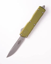 Nóż automatyczny OTF Microtech Scarab II Gen III Executive S/E OD Green Aluminium, Apocalyptic M390MK by Tony Marfione (1176-10APOD)
