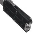 Microtech Exocet II Wharncliffe OTF Knife Black Aluminum, Apocalyptic M390 by Tony Marfione (1156-10AP)