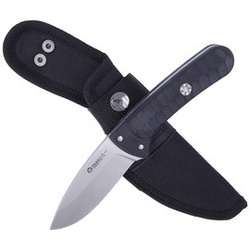 Nóż Maserin Sax 975/LG10N Black G10, Satin 440C