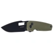 Kizer Dogfish Knife Green G10, Black Nitro-V by Caleb Waldman (V3640A2)