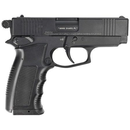 Zestaw pistolet wiatrówka Voltran Ekol ES 55 Matte Black 4.5 mm, 1500 BBs, 10 kapsuł, tarcze