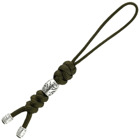 Przywieszka do noża M-Tac Zeus Stainless Steel Olive paracord (10296101)