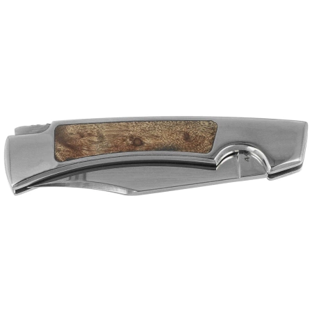 Nóż składany Tramuntana Decor Habitat Great Dane Root Wood/Steel, Mirror 440 (N93M)