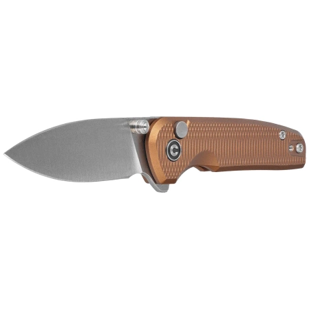 Nóż skladany Civivi Mini Shakan Coyote Brown Aluminium, Satin Nitro-V (C20052F-3)