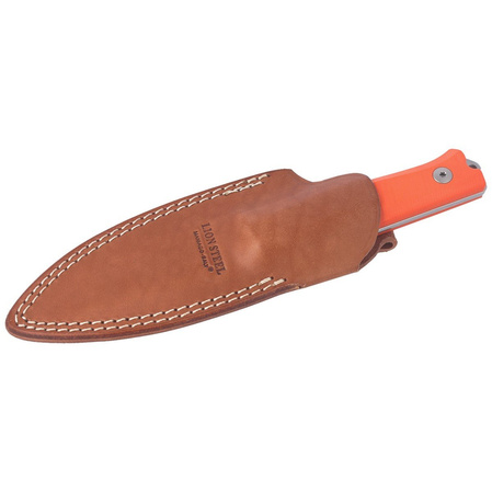 LionSteel Bushcraft G10 Orange / Fixed Blade (B40 GOR)