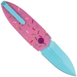 Nóż składany Bestech QUQU Pink/Printed Sprinkle Pattern G10, Blue 14C28N by Gogo (BG57C-2)