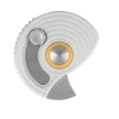 Kizer Snail-Trail Knife Silver Aluminum, Satin AEB-L by Caleb Waldman (V2757A3)